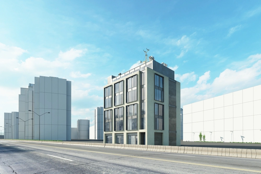 现代城市建筑3D模型