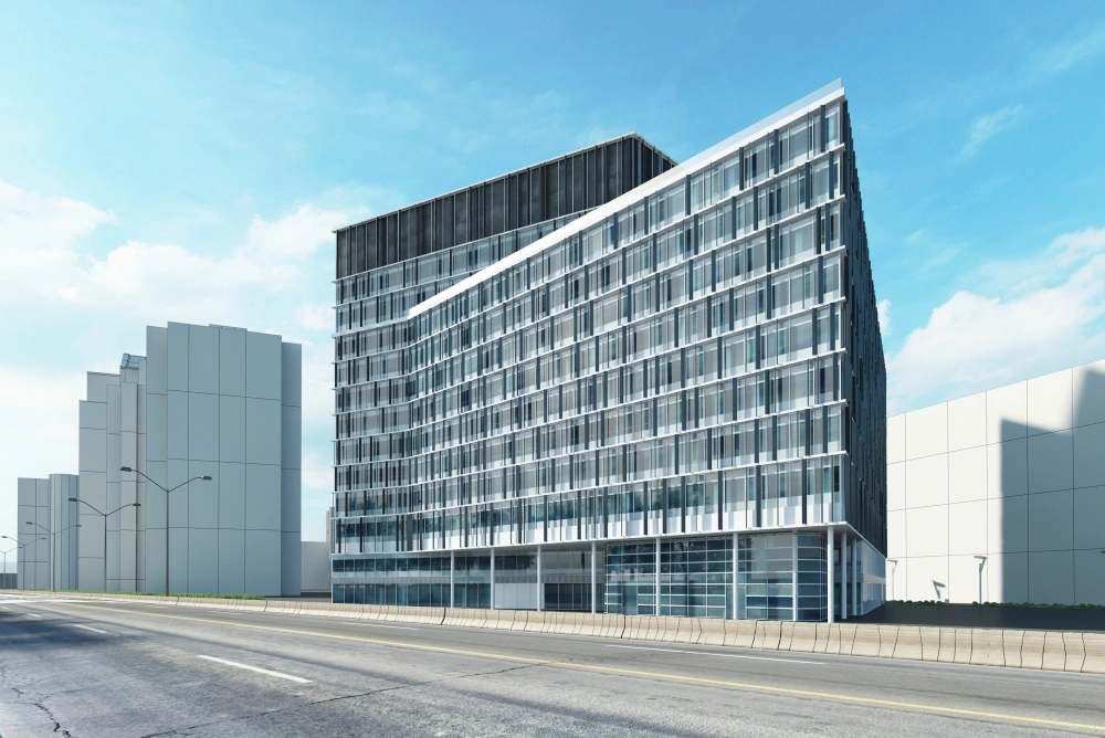 现代城市商务办公大楼3D模型