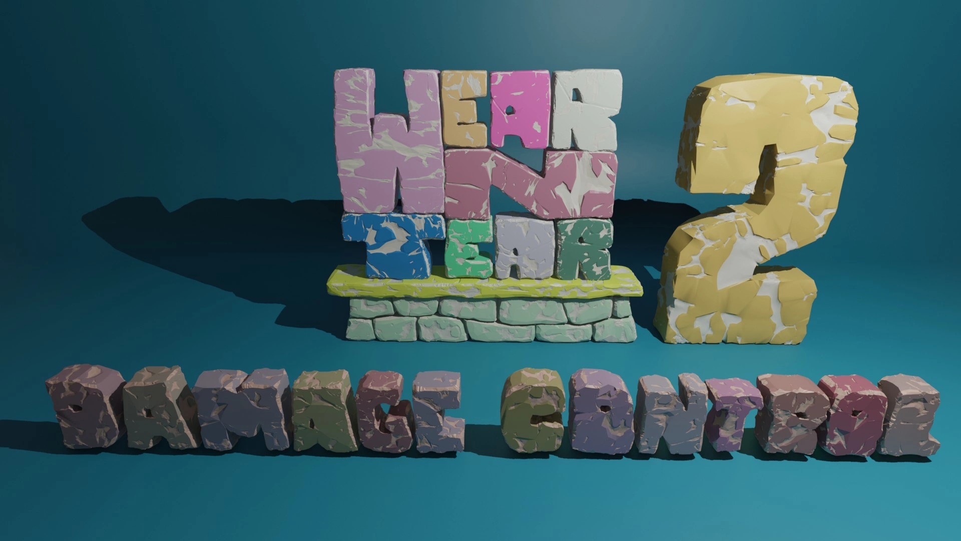 Blender老旧破损划痕插件 Wear N’ Tear V2.0.0 Pro + 使用教程