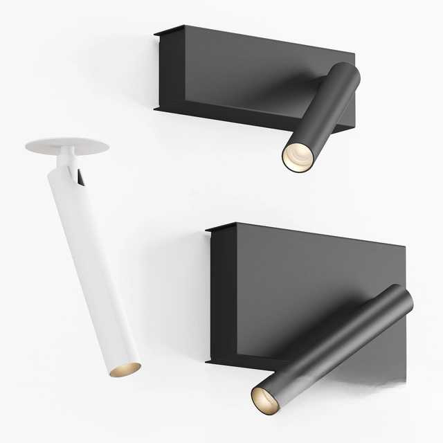 现代简约壁灯3D模型