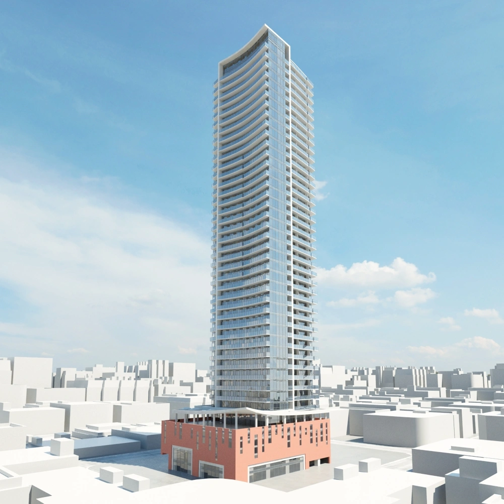 现代都市摩天大楼3D模型素材