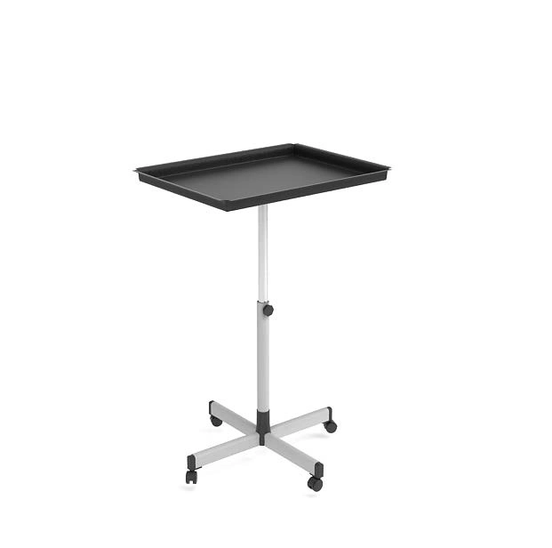 移动式黑色托盘架3D模型