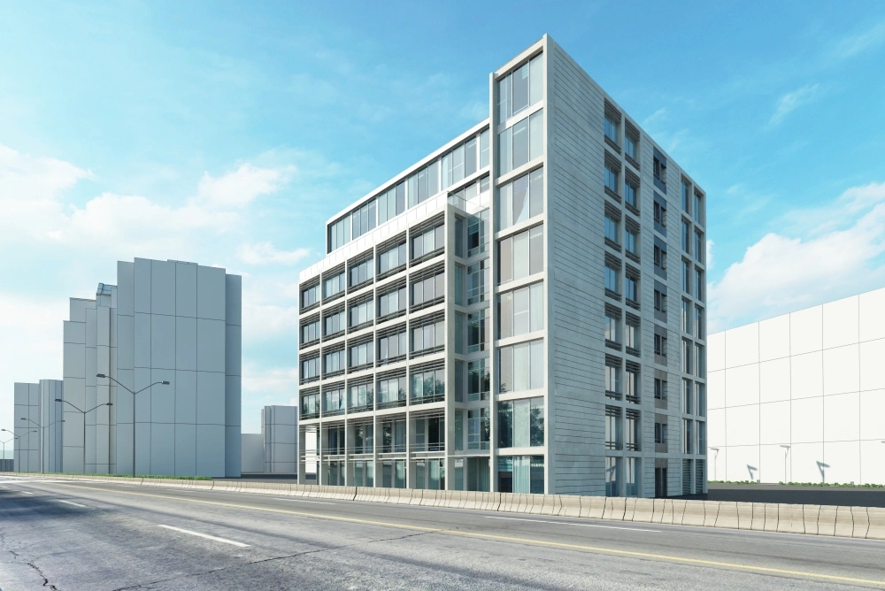 现代都市住宅建筑3D模型