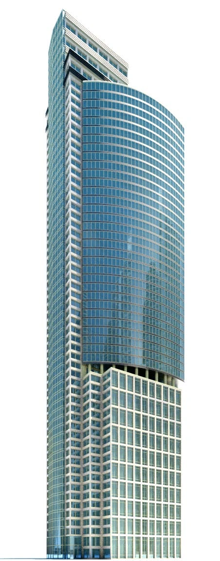 现代高层建筑3D模型