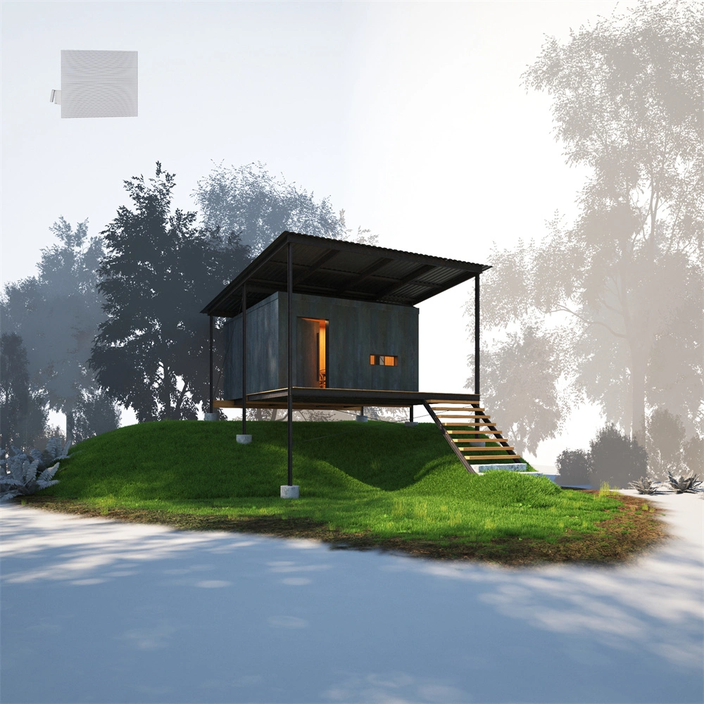 现代山林小屋3D模型