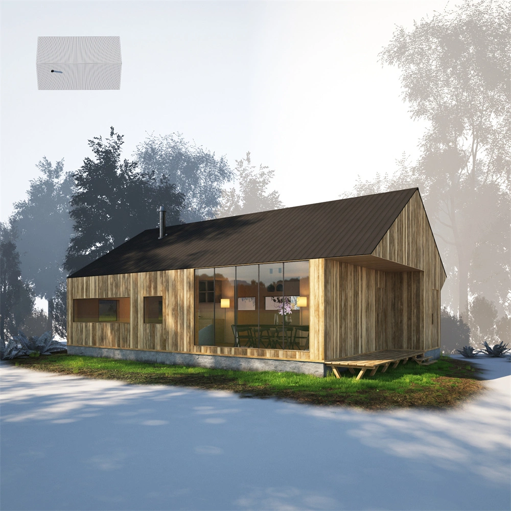 现代森林小屋3D模型