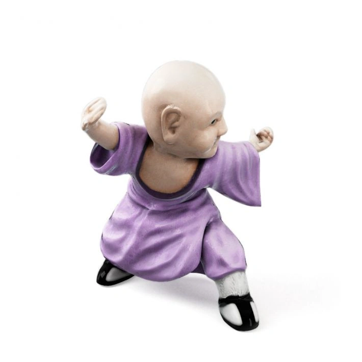 简约紫衣僧侣武术3D模型装饰艺术首选