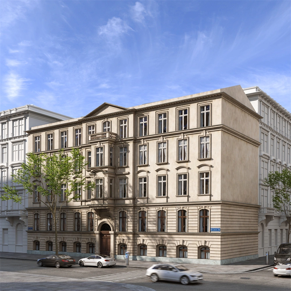 欧洲古典建筑3D模型