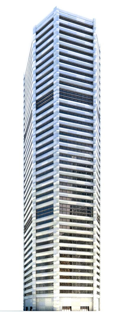 高楼大厦3D模型素材