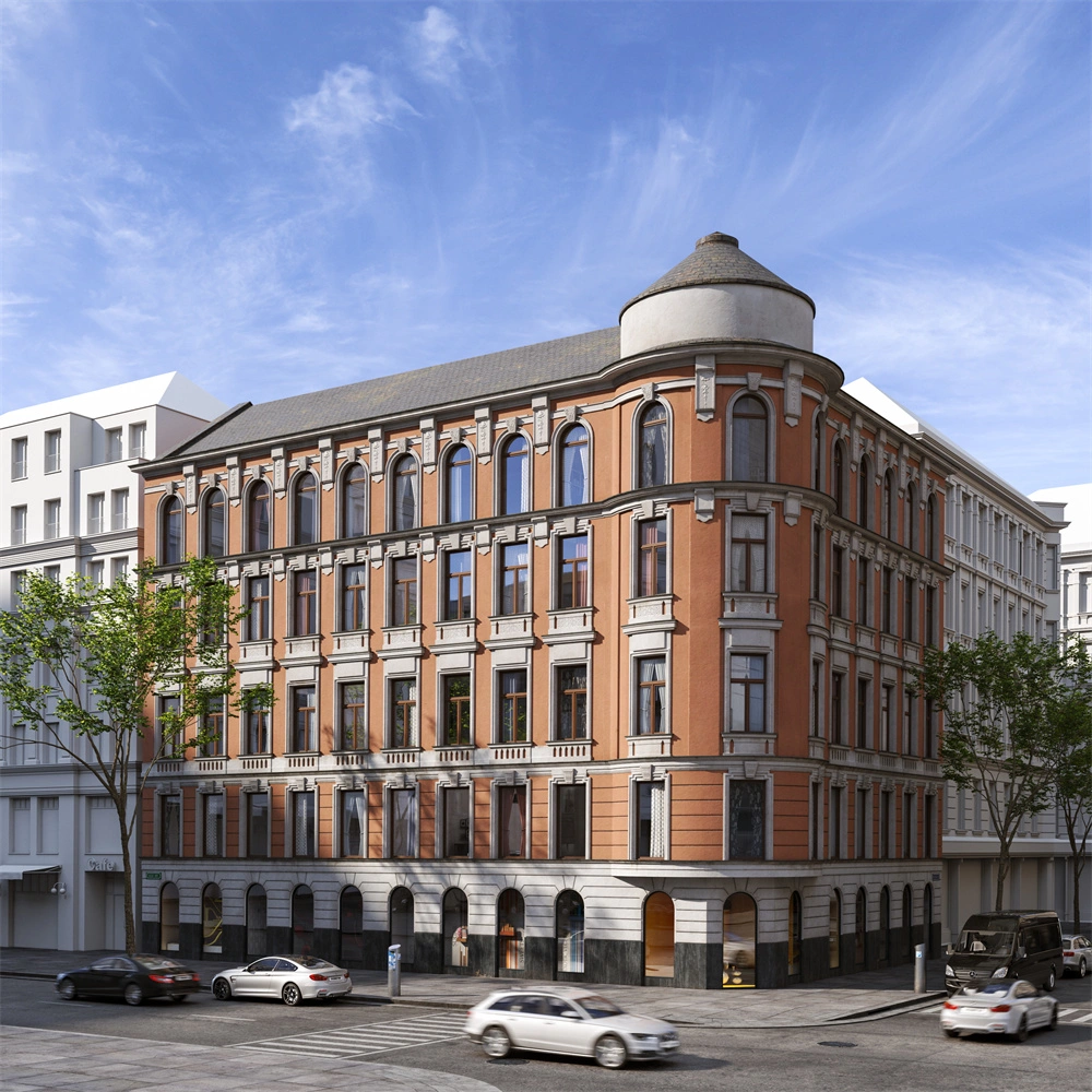 经典欧式建筑3D模型