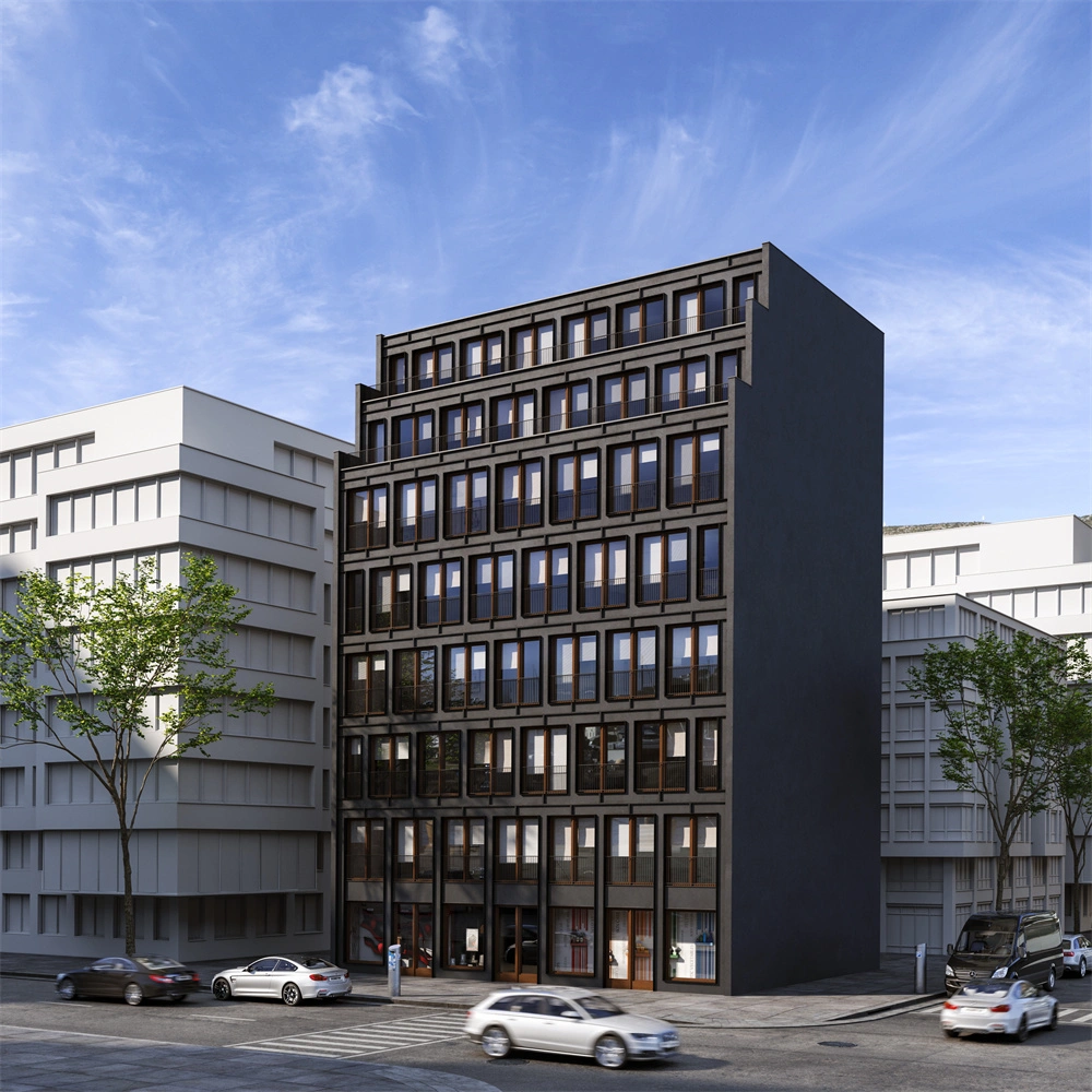 现代都市办公建筑3D模型