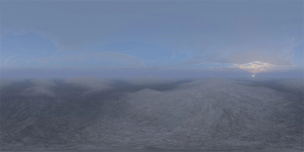高清全景山脉hdri