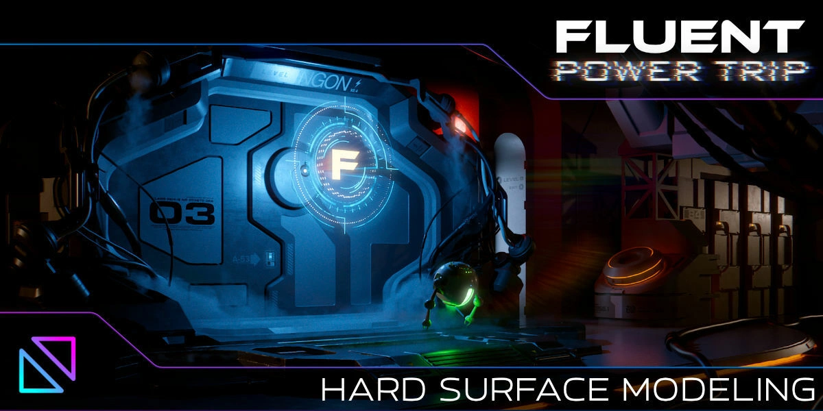Blender硬表面建模插件 Fluent Power Trip V3.2.0 – Stressless Modeling Tool