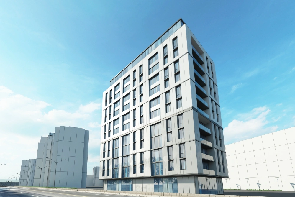 现代商务建筑3D模型