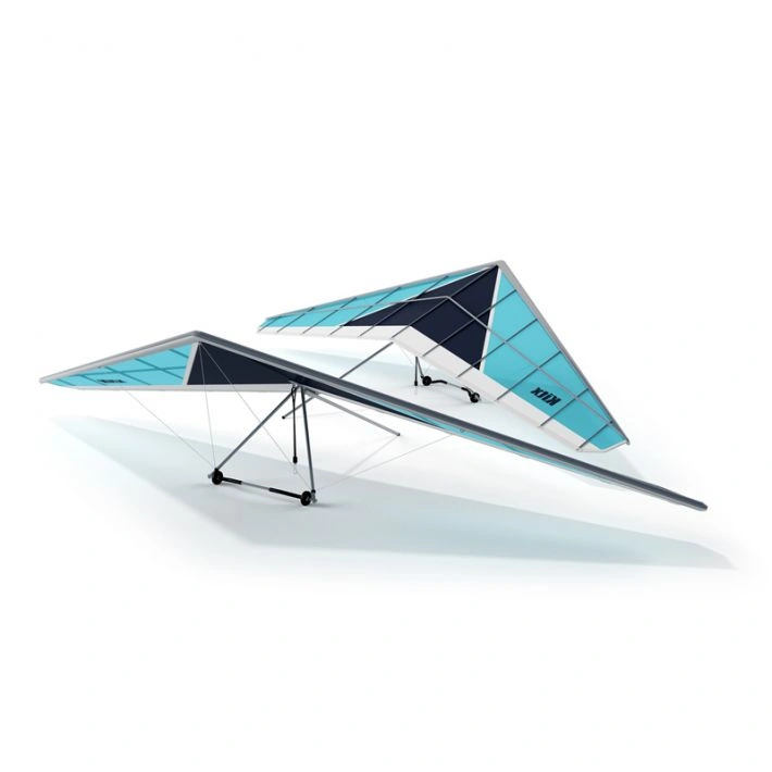 蓝色滑翔机3D模型