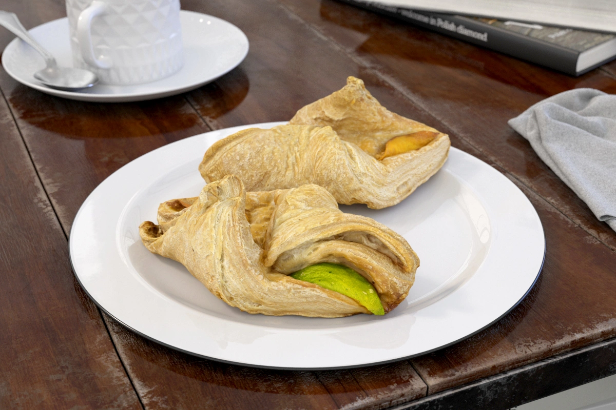 酥皮水果卷