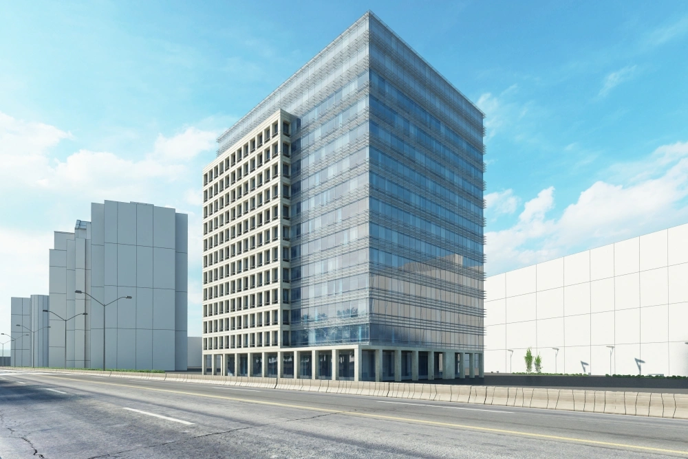 现代商务办公大楼3D模型