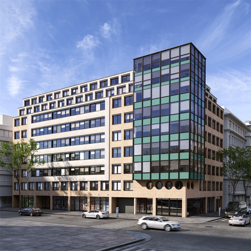 现代城市商务建筑3D模型