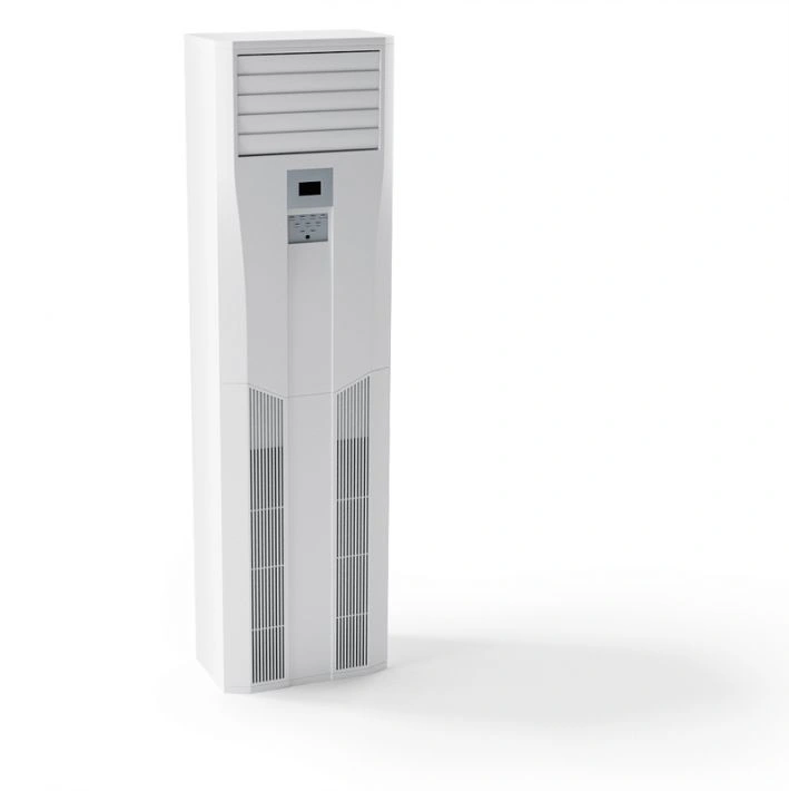 白色立式空调3D模型素材