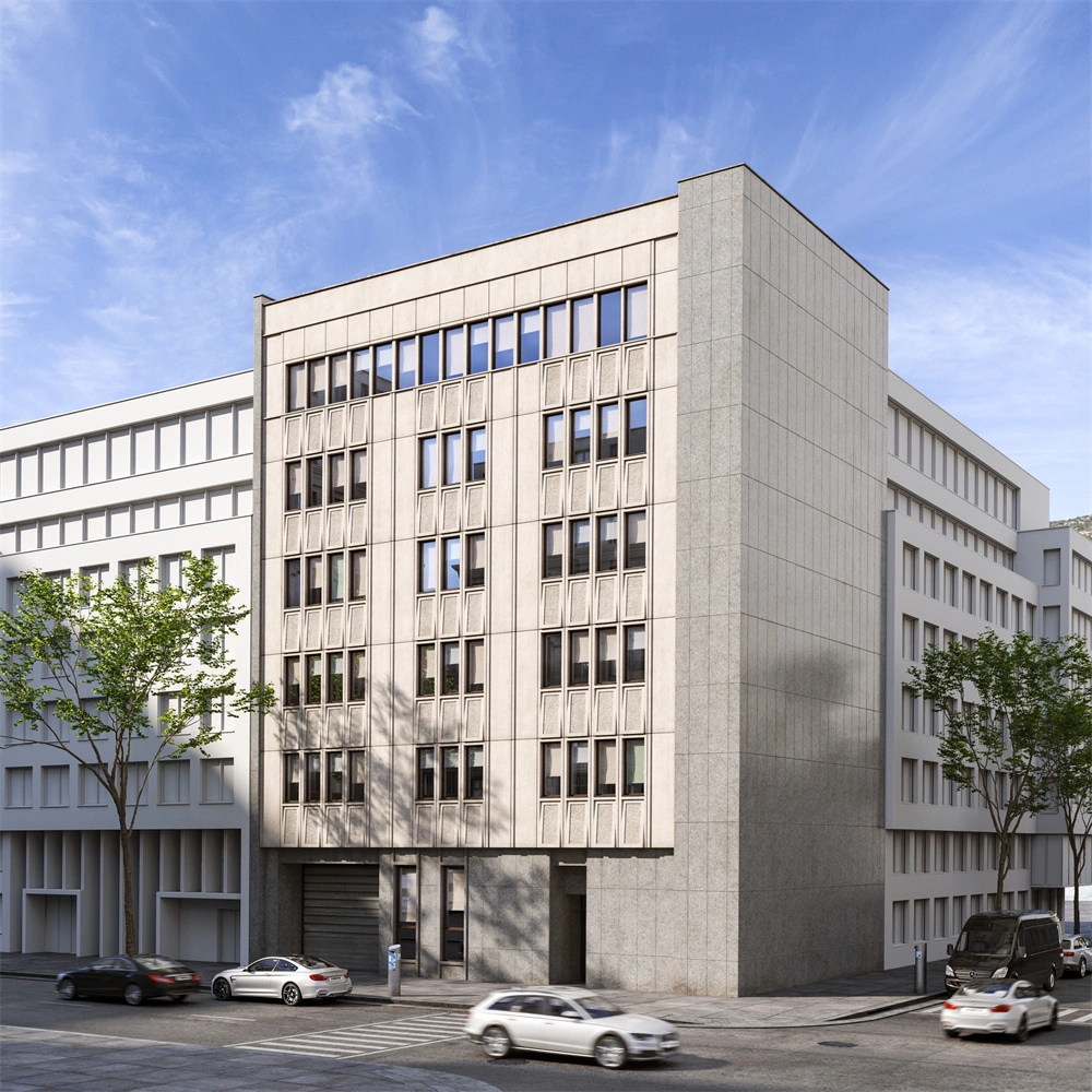 现代城市办公建筑3D模型