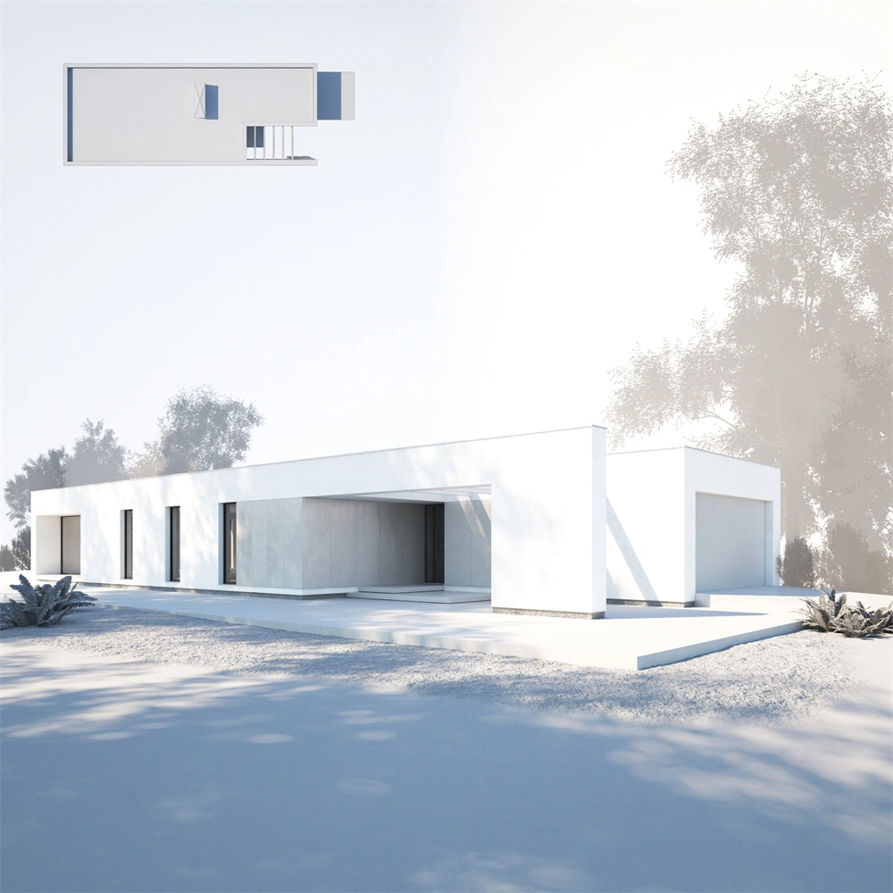 现代简约住宅3D模型