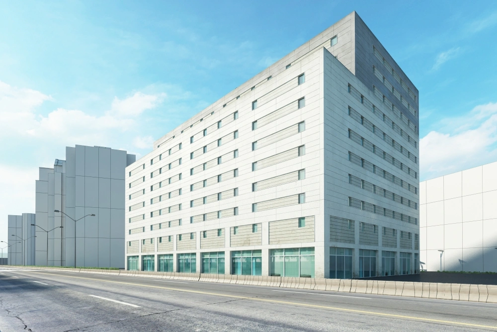 现代商业办公建筑3D模型