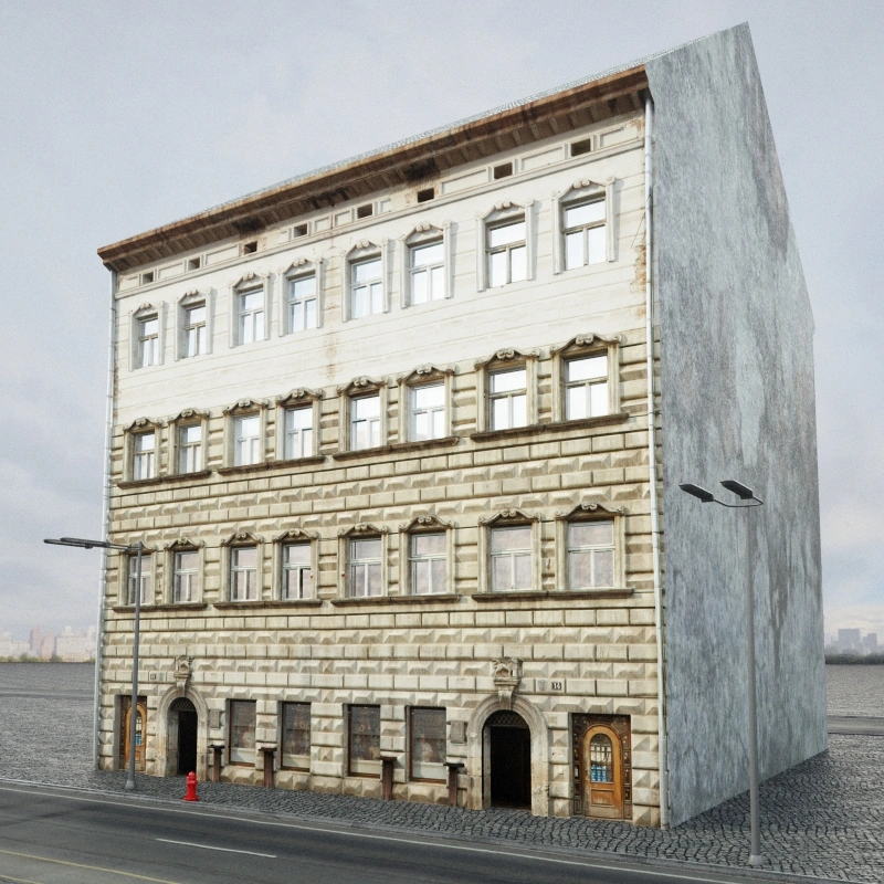古典建筑3D模型