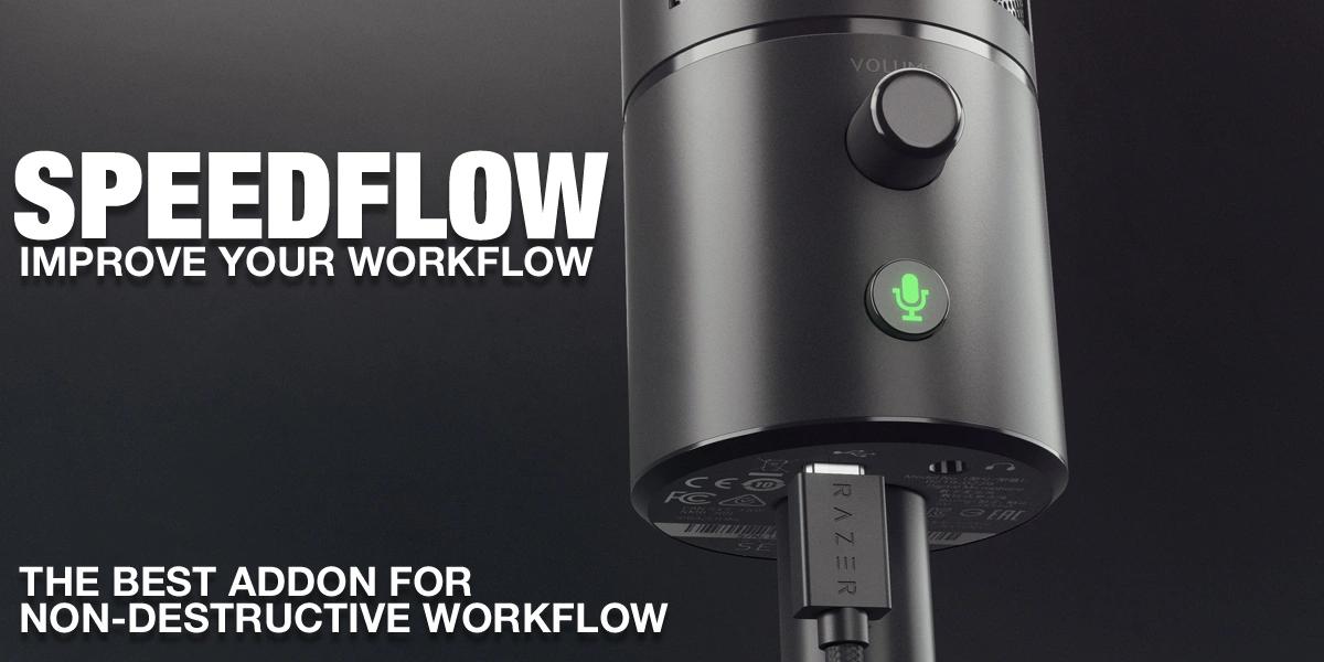 Blender加速建模插件 Speedflow & Companion V0.1.2