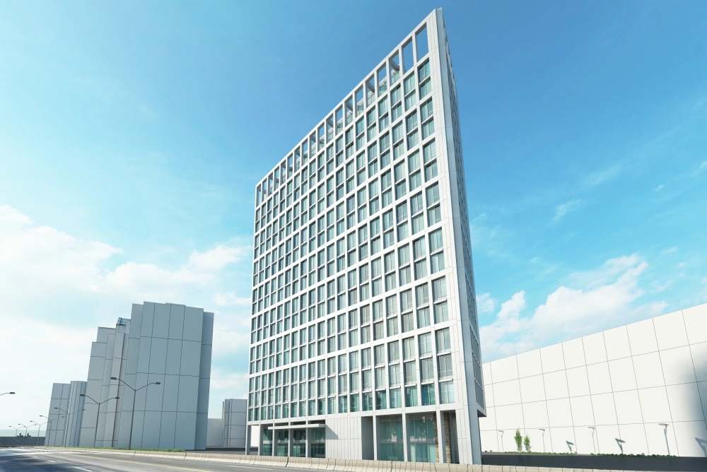 现代商务大厦3D模型