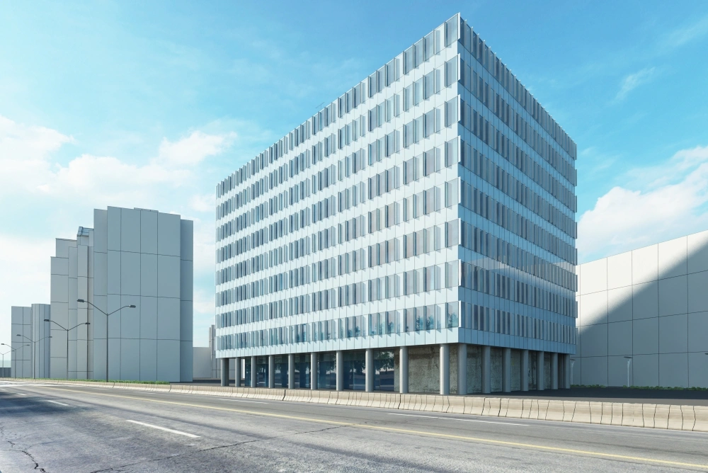 现代商务建筑3D模型
