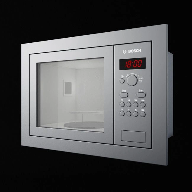 Bosch微波炉3D模型素材