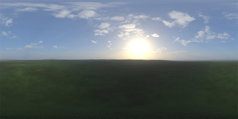 高清日落天空HDRI