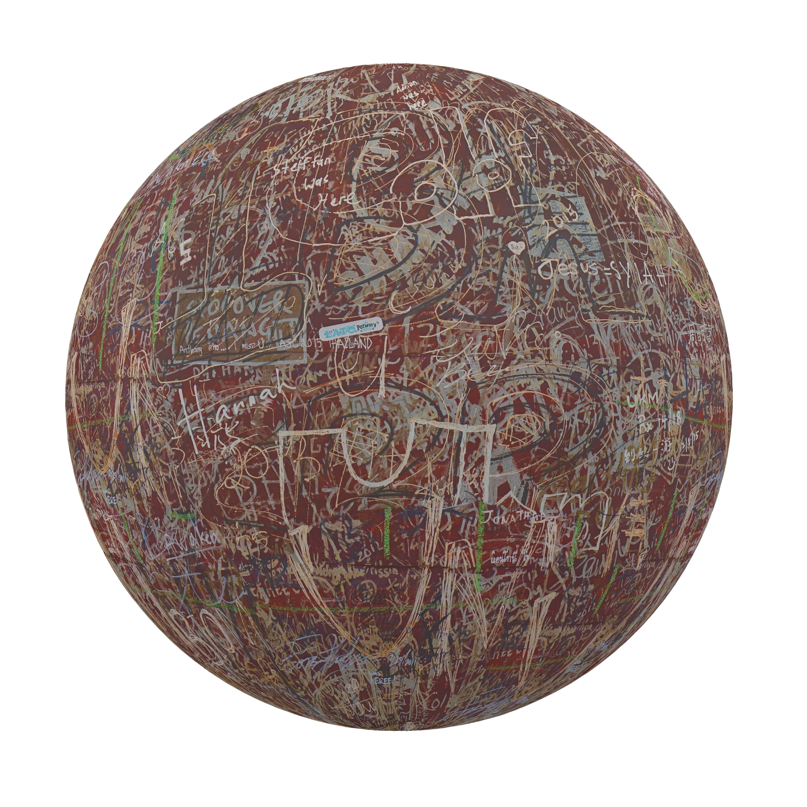 生锈涂鸦金属 rusty metal with graffiti 01