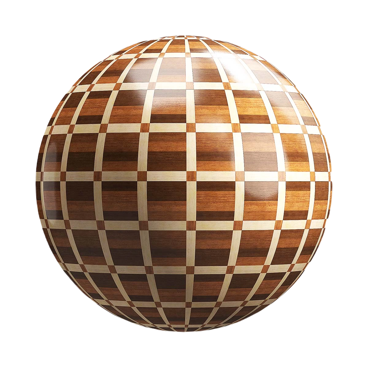 镶嵌图案木地板03 CGAxis mosaic wood parquet