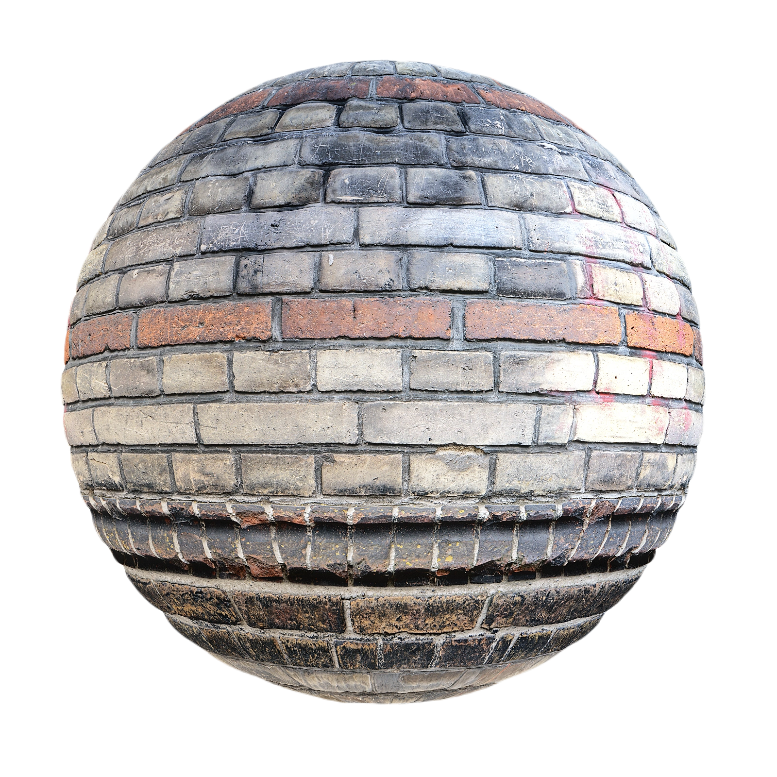 陈旧砖墙12 CGAxis old brick wall