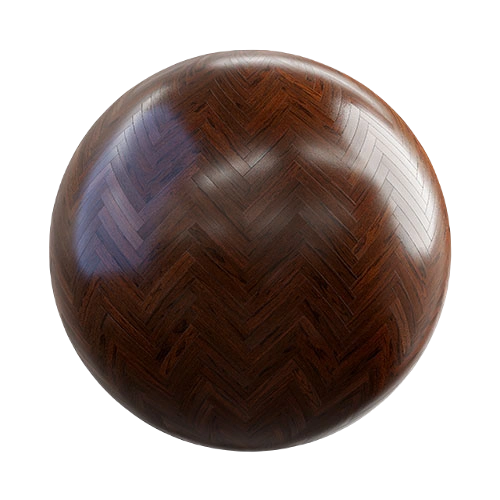 胡桃木人字形地板01 CGAxis walnut herrinbone floor