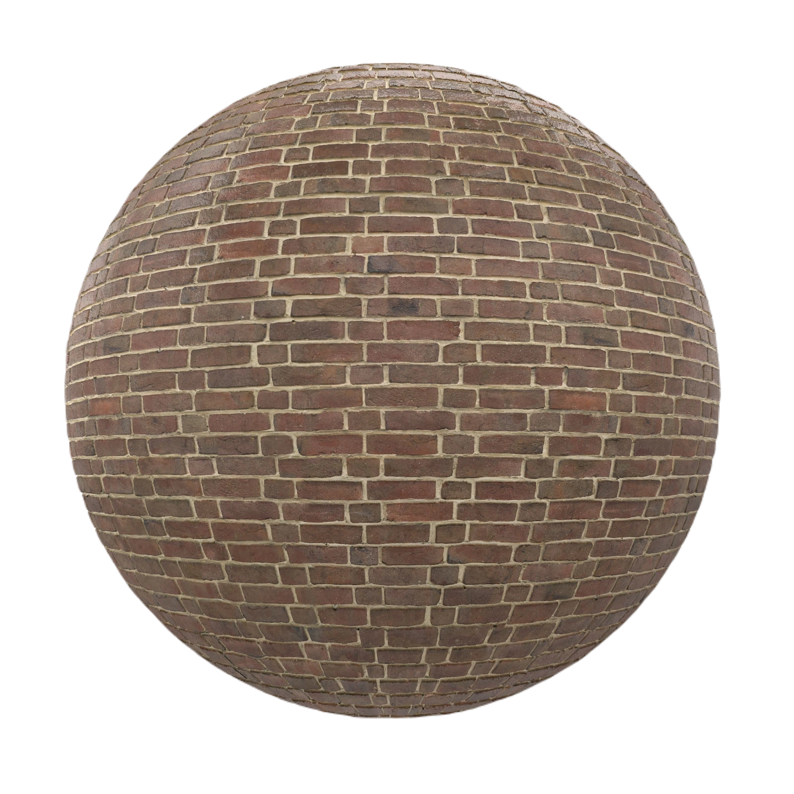 棕色砖墙7 CGAxis brown brick wall