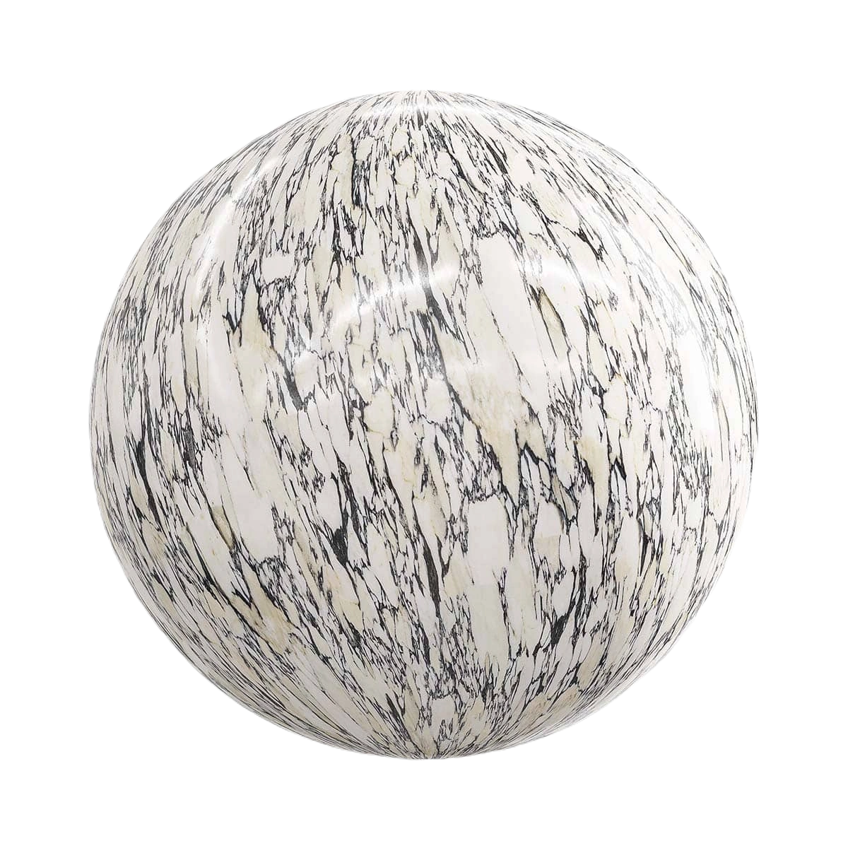 黑色白色大理石1 CGAxis black and white marble