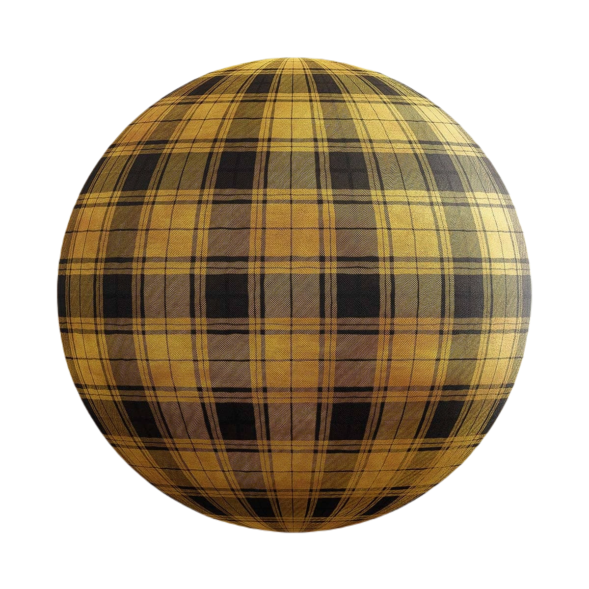 橙色格子面料 CGAxis orange checkered fabric