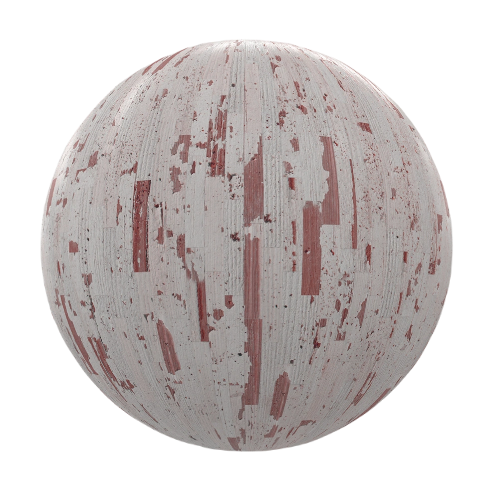 油漆旧木地板03 CGAxis painted old wood tiles