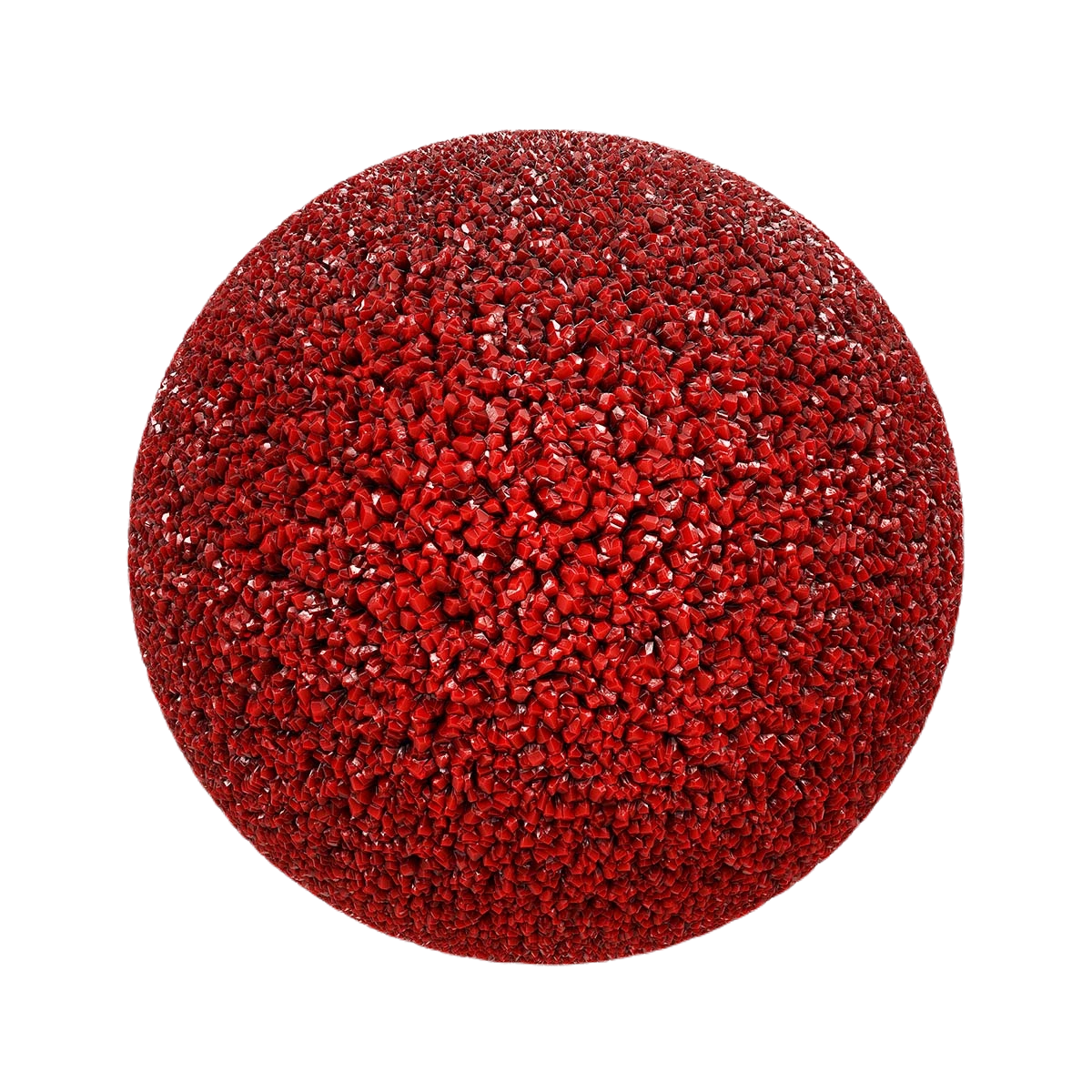 红色小型晶体 CGAxis red small crystals