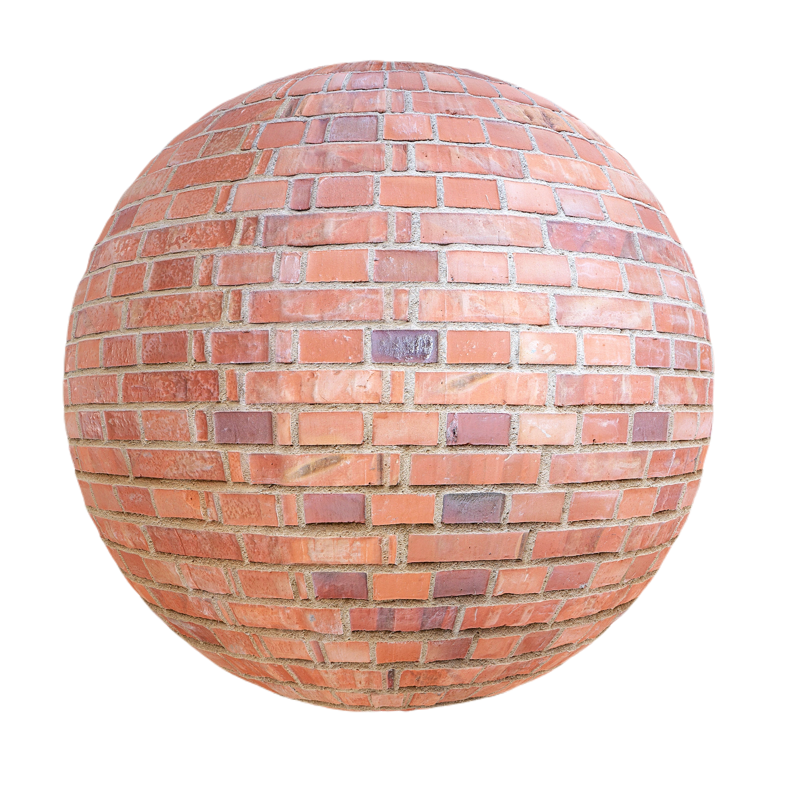 红色砖墙35 CGAxis red brick wall