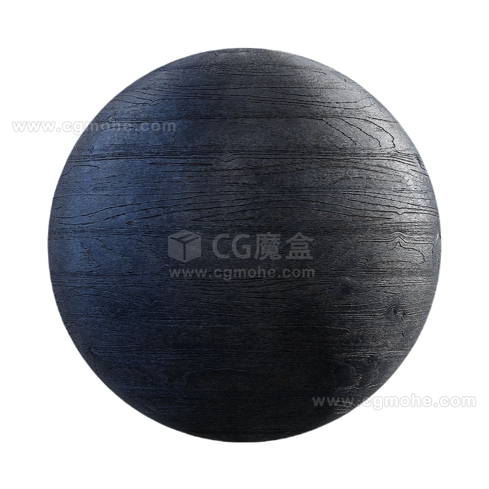 黑色油漆木材 CGAxis black painted wood