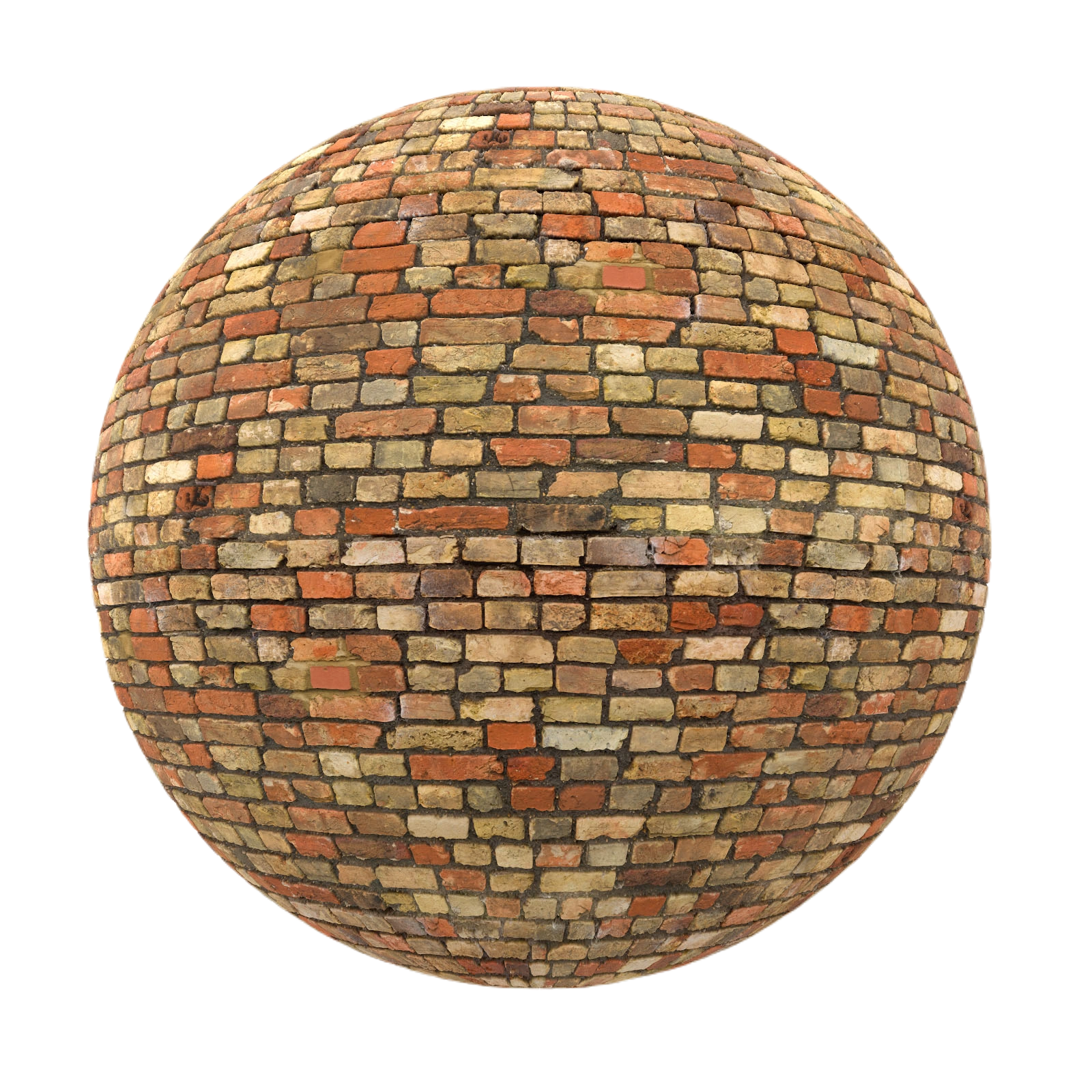 陈旧砖墙 CGAxis old brick wall