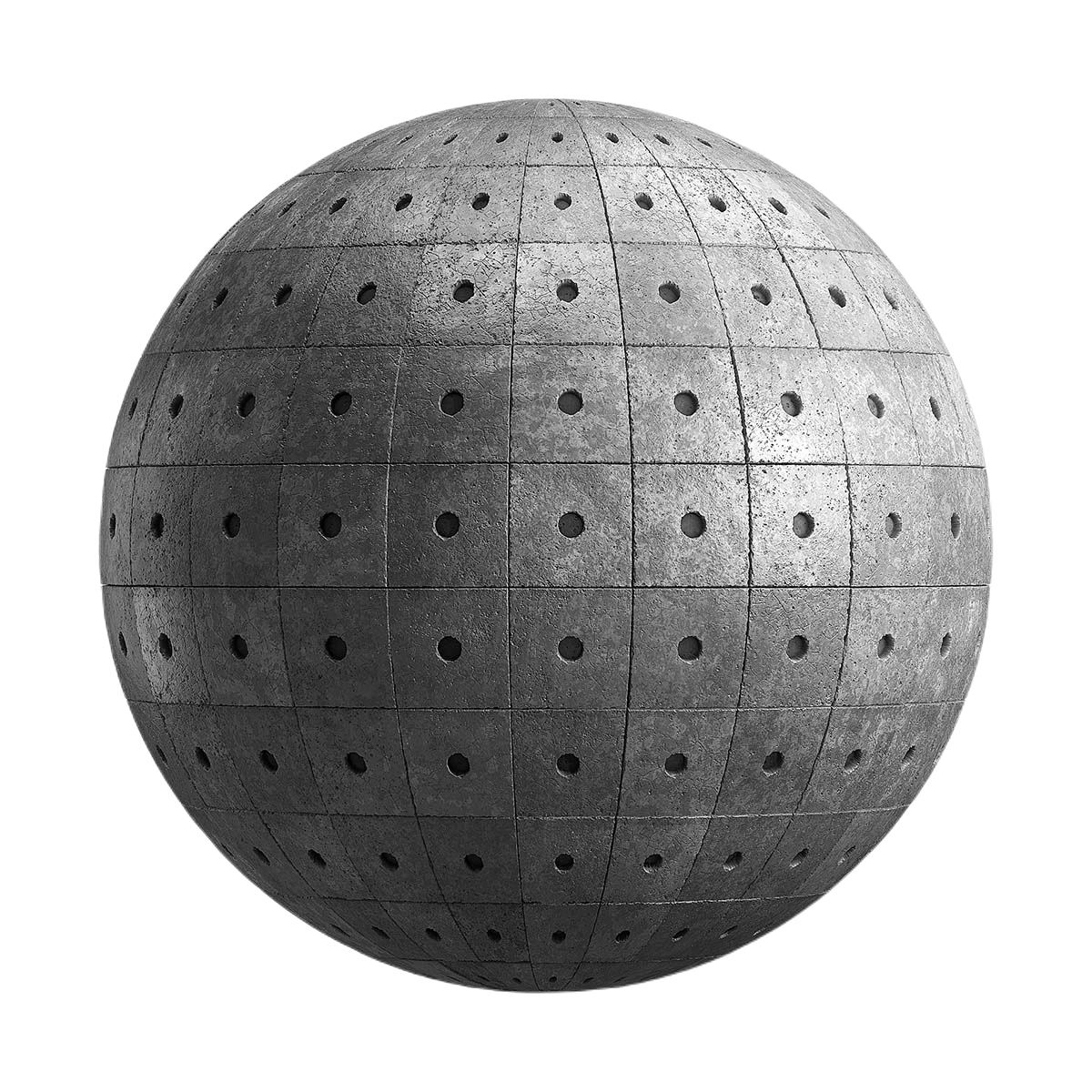 灰色混凝土瓷砖 CGAxis grey concrete tiles