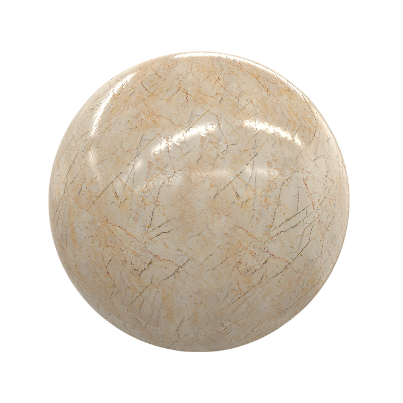 橙色大理石03 CGAxis orange marble