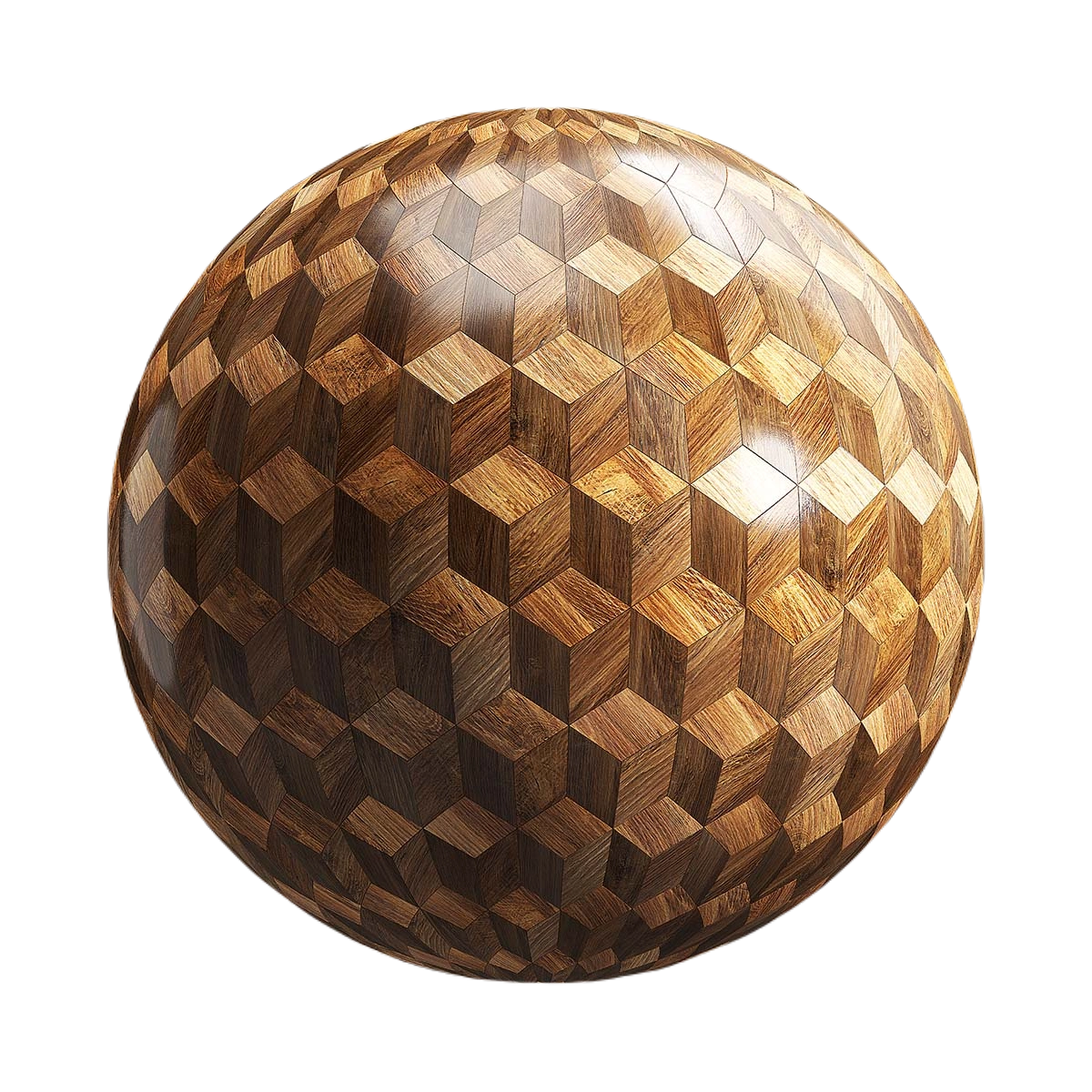 立方木拼花地板03 CGAxis cube wood parquet