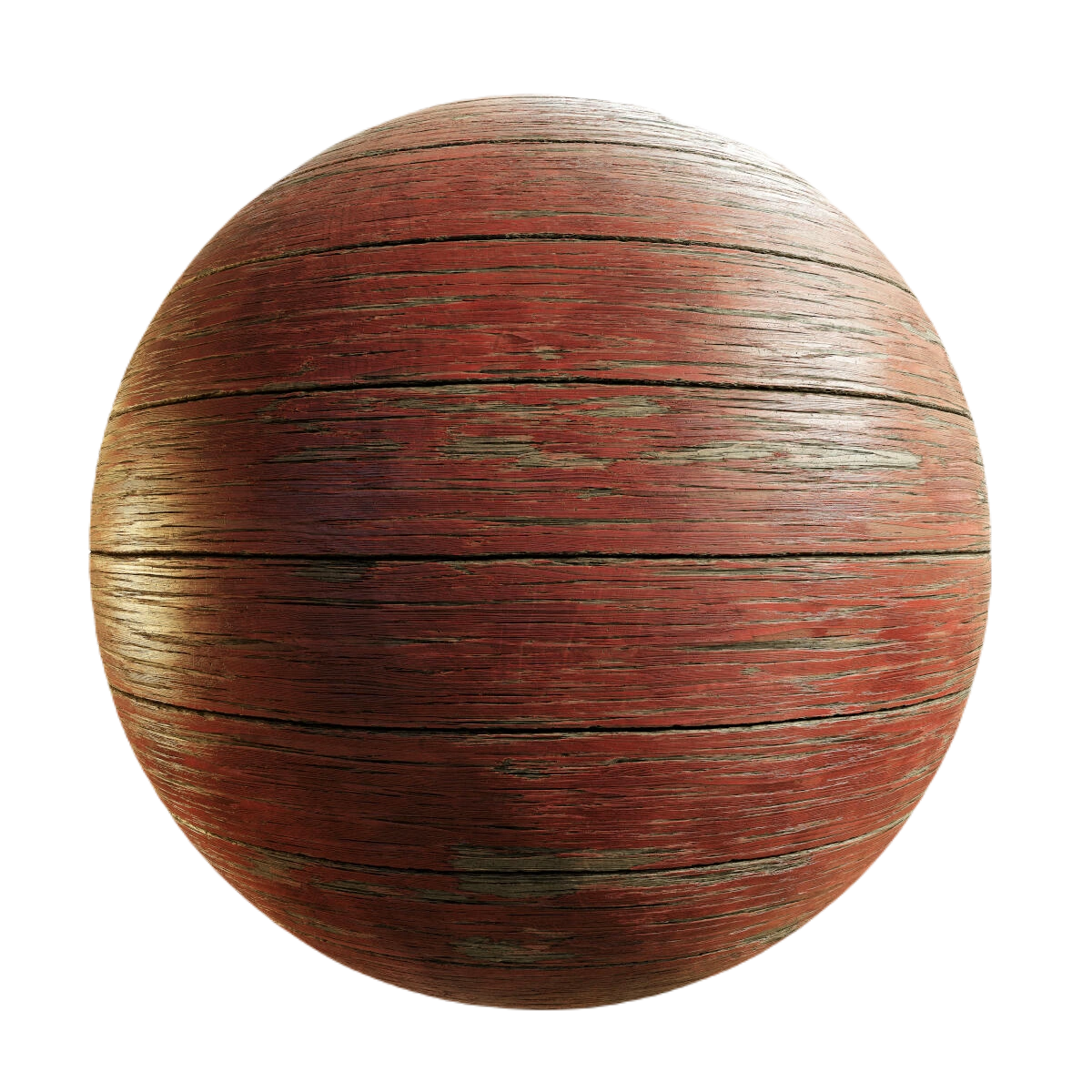 红色涂漆水平木板 CGAxis red painted horizontal planks