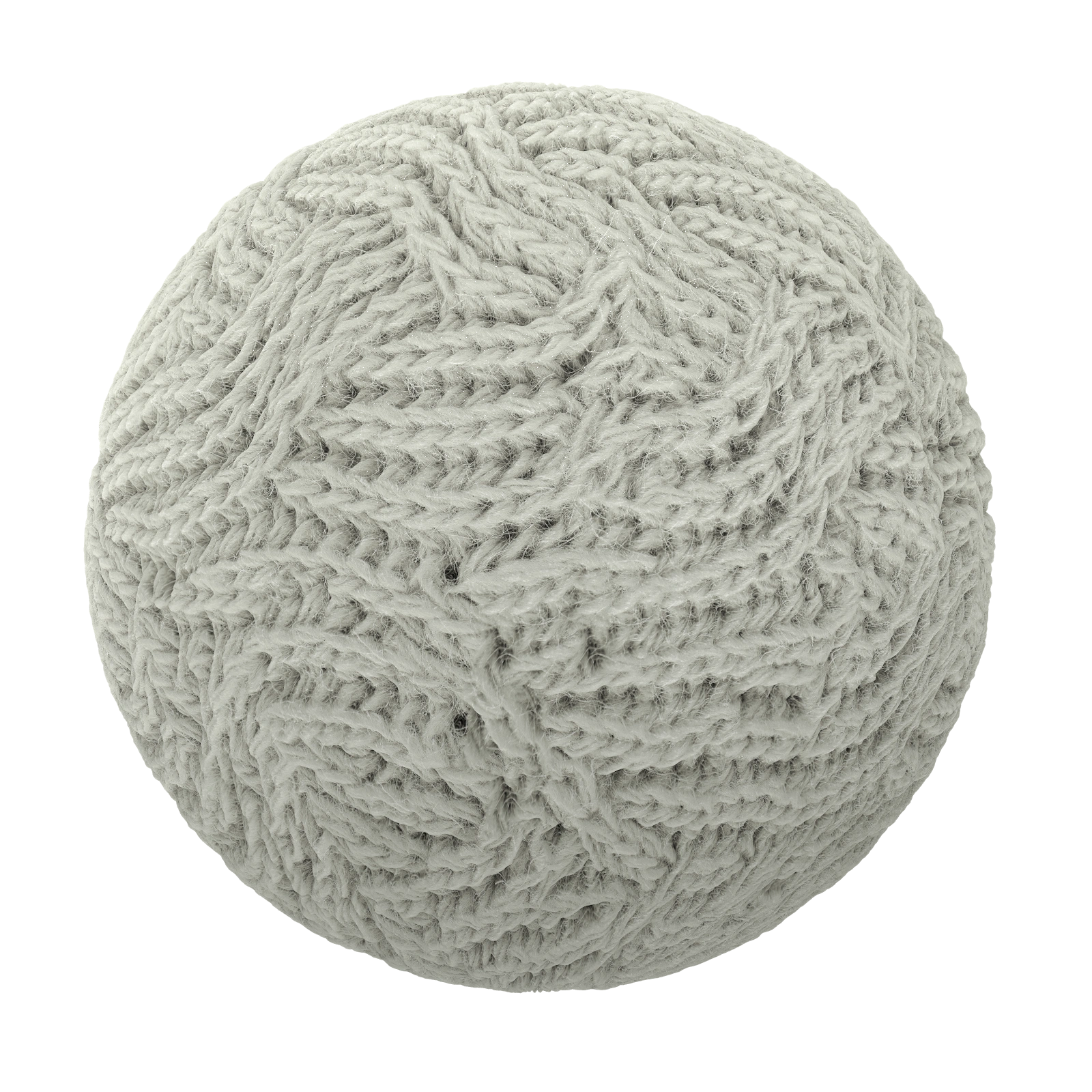 白色羊毛织物布料 CGAxis white wool fabric