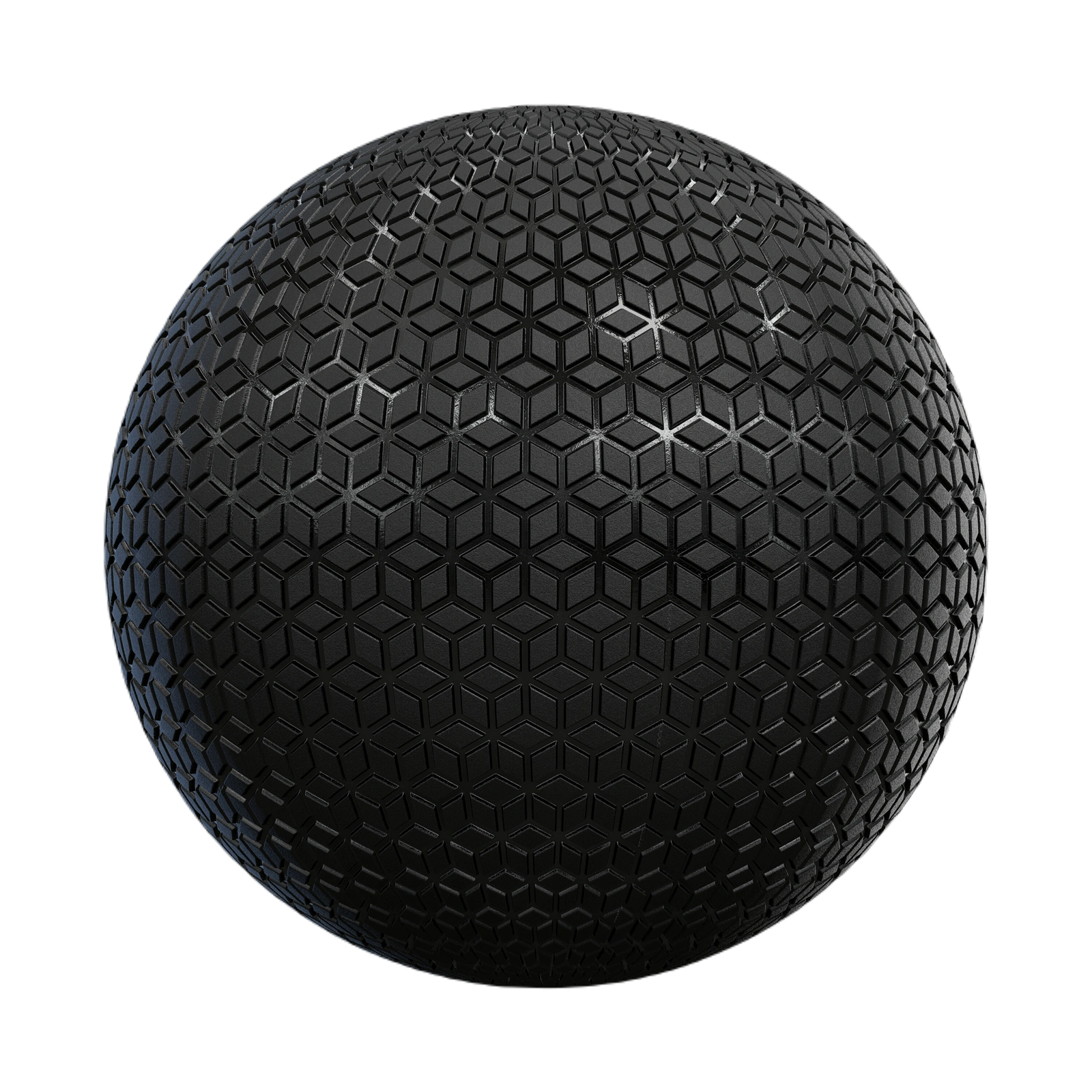黑色花纹塑料03 CGAxis black patterned plastic